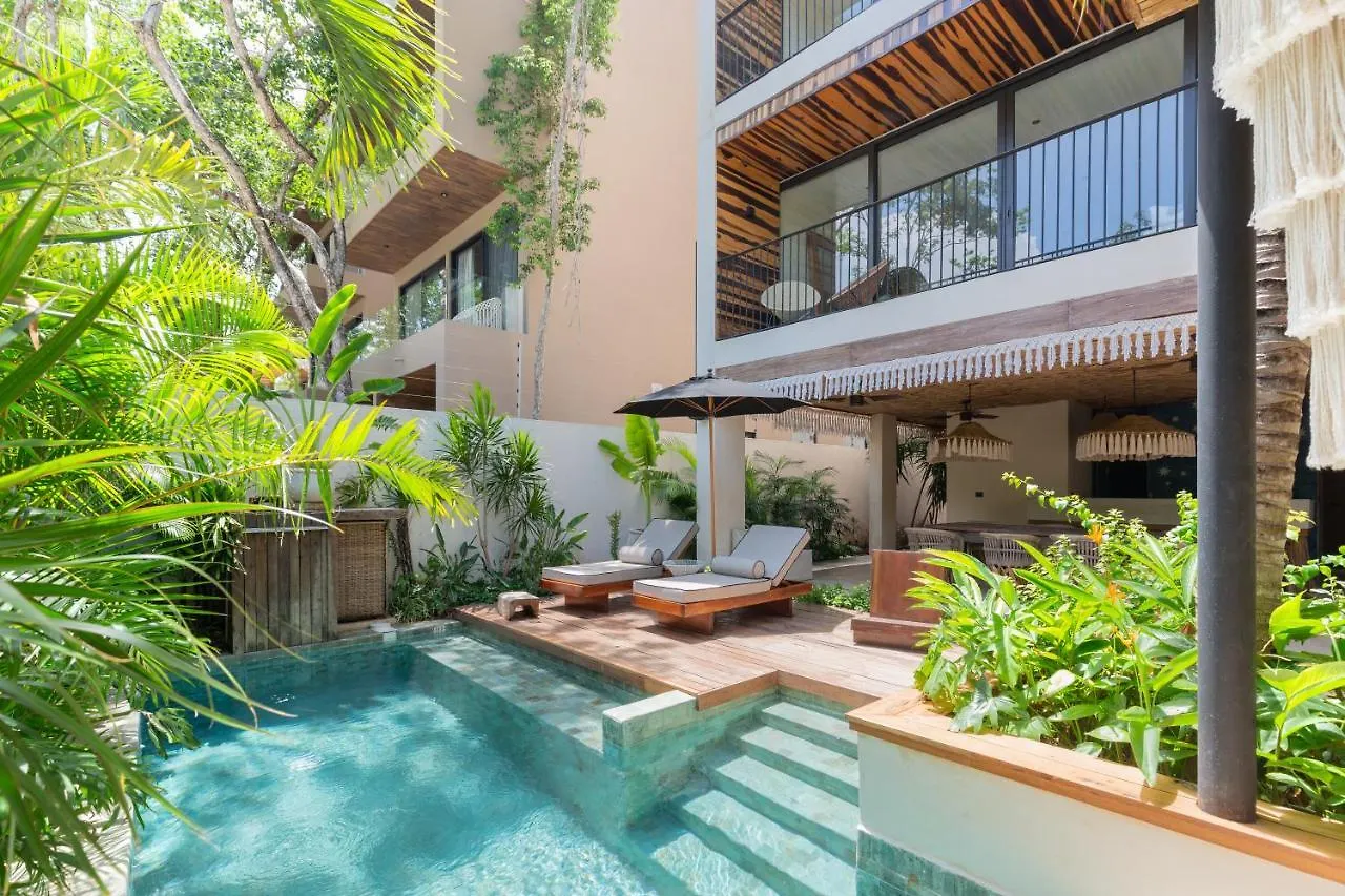 Beautiful Aldea Zama Ph With Private Plunge Pool And Terrace Apartment Tulum