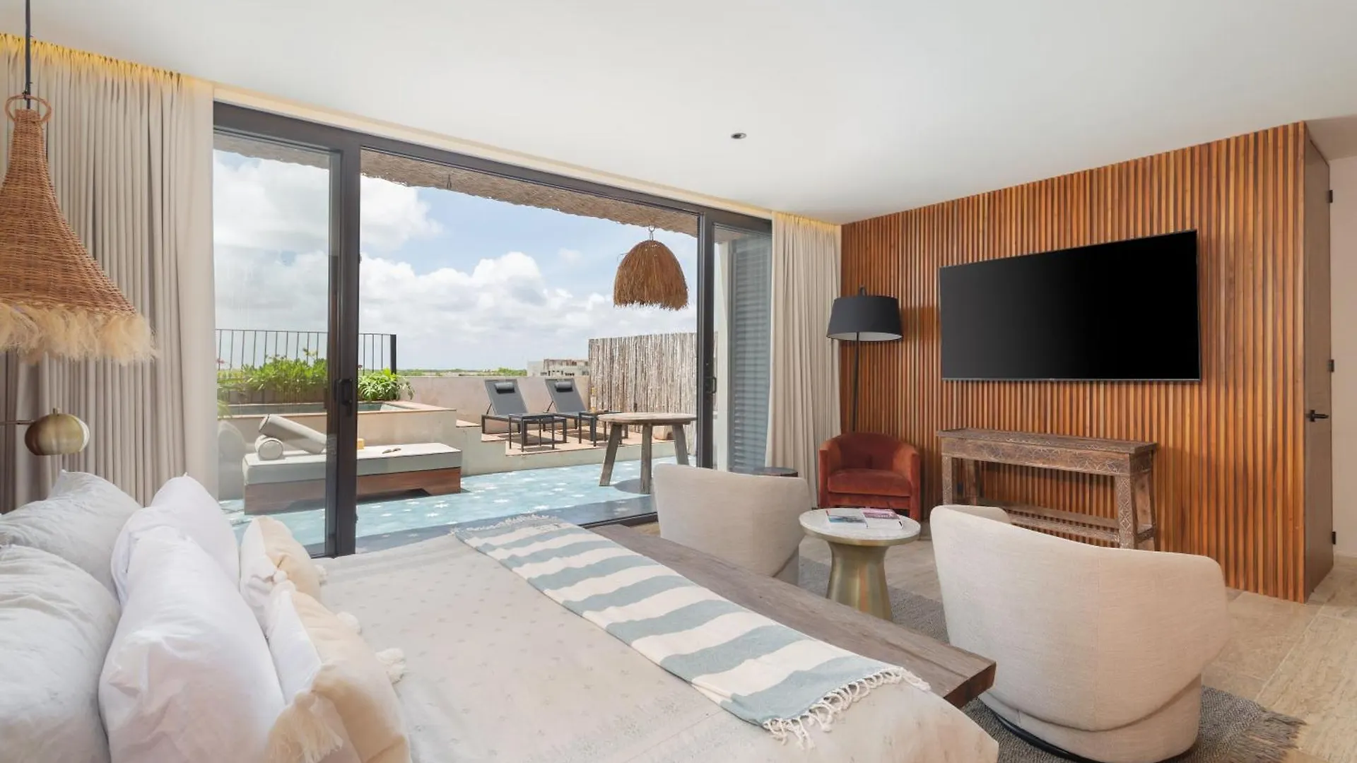 Beautiful Aldea Zama Ph With Private Plunge Pool And Terrace Apartment Tulum