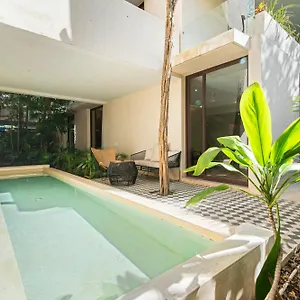 102-104 Amazing Private Pool And Fully Equipped Apartment Tulum